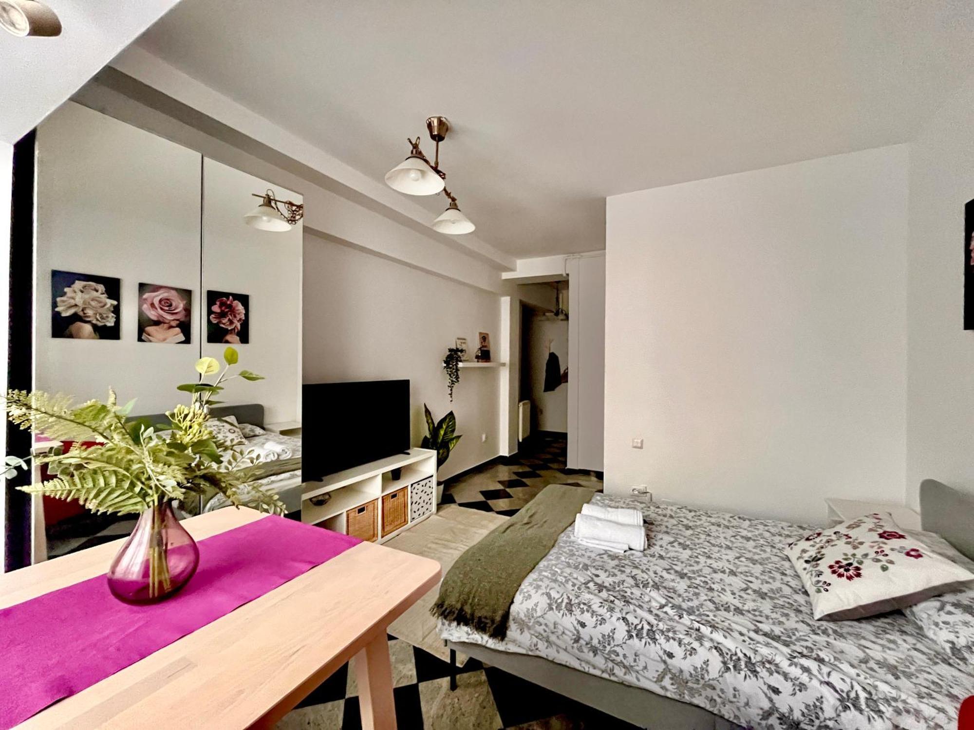 Victoriei Spacious Studio Boekarest Buitenkant foto